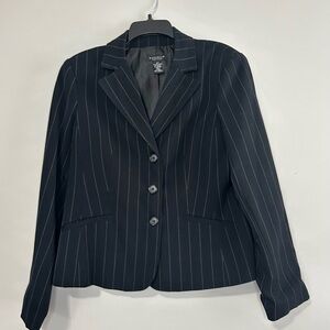 Rafaella Petites Pinstripe lined Blazer